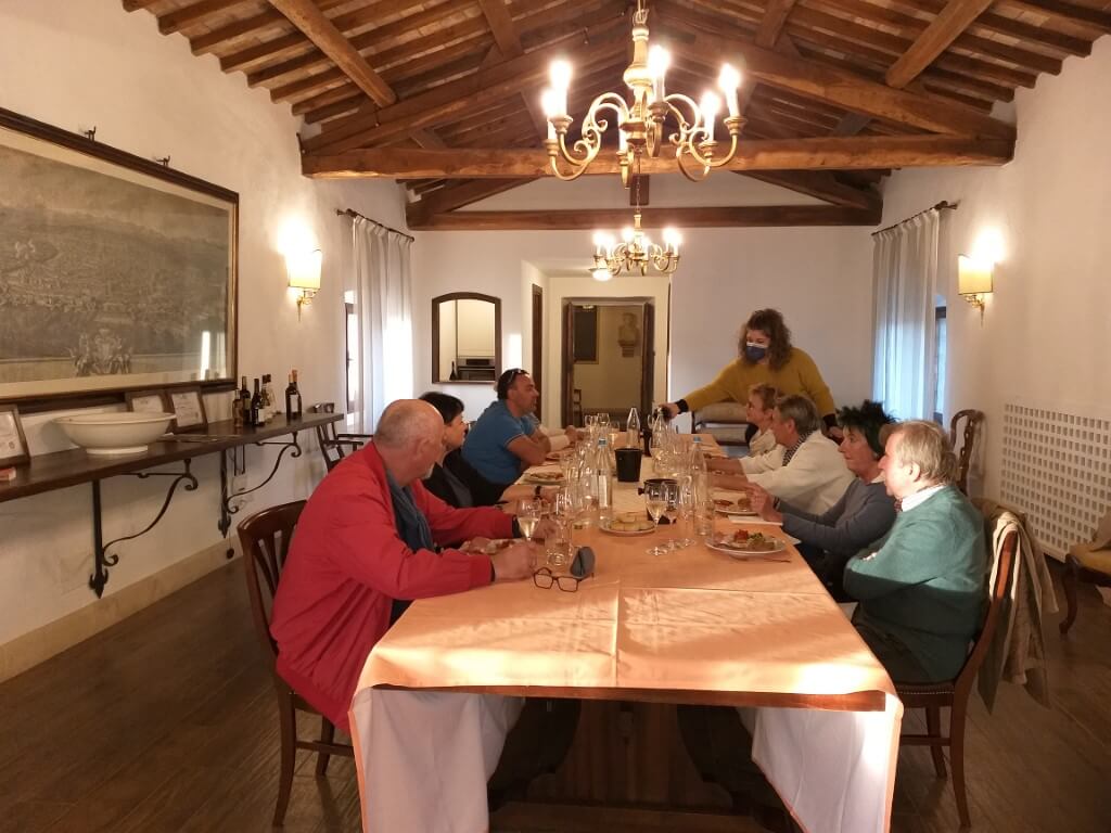 Degustacja w Tenuta di Salviano pozwoliła nam zapoznać się z umbryjskimi winami.